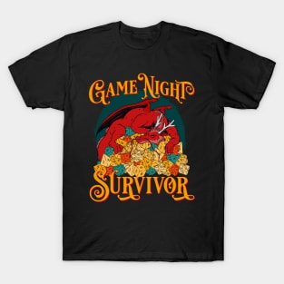 Funny Family Board Night Game Host Dragon Lover T-Shirt